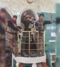 “منبر البغدادي” في قبضة الجيش العراقي