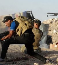 الحشد يهزم داعش في القحطانية ويواصل الى الموصل