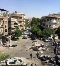 3 سيارات مفخخة تستهدف العاصمة دمشق