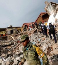 مقتل وجرح المئات في زلزال المكسيك 7،1 درجة