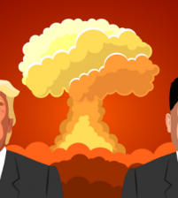 تهديد نووي متبادل بين امريكا وكوريا الشمالية