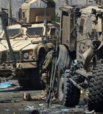 طالبان ترد على الناتو باستهداف قافلتهم في باغرام