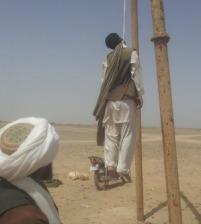 حرب اعدام الأنصار بين داعش وطالبان