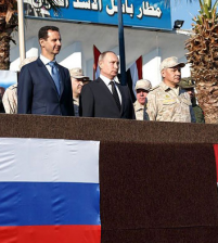 لقاء الأسد وبوتين واعلان مغادرة الروس من سوريا
