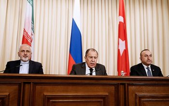 وزراء خارجية روسيا ايران وتركيا يبحثون ملف سوريا