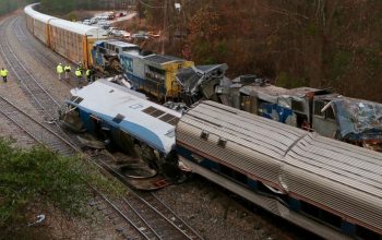 118 ضحايا حادث قطار كارولينا امريكا