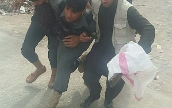 اطلاق النار امام مبنى استخبارات بل خمري أفغانستان