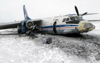 سوريا: مقتل 32 بحادثة تحطم طائرة روسيا