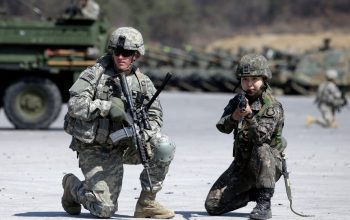 تدريبات عسكرية بين كوريا و امريكا