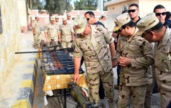 مصر مقتل 14 مسلح و8 جنود في هجوم على سيناء